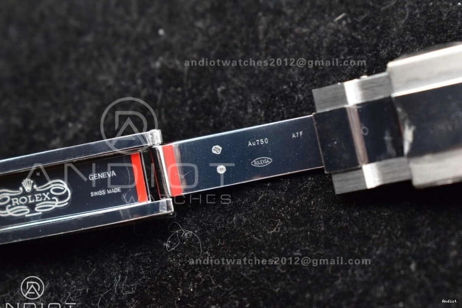 on Gold Weight BLRO Bracelet Dial Gain GMT Black VR3285 126719 Oyster CHS Best Factory Edition Master II 1:1 1109